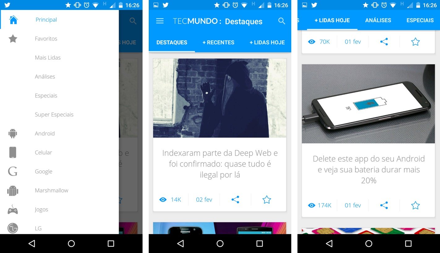 TecMundo Notícias for Android - Download