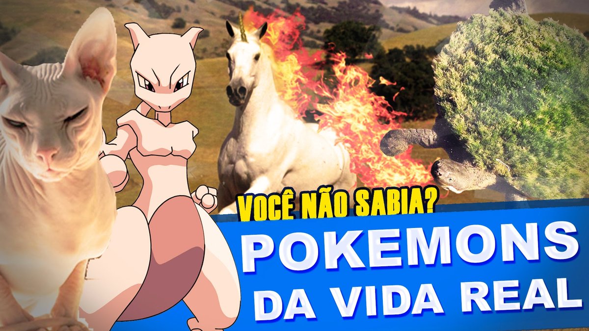 Pokémons Que Existem Na Vida Real 