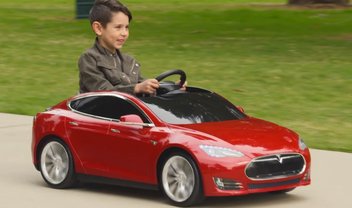 Seu filho pode ter o próprio Tesla Model S, se você tiver US$ 500 sobrando