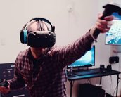 Realidade virtual transforma o seu quarto em um campo de batalha futurista