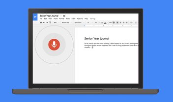 Google Docs permite edição e formatação de textos em inglês usando só a voz