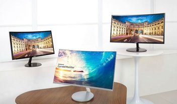 Samsung anuncia novos monitores com tela curva e FreeSync via HDMI