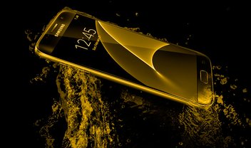 Luxo puro! Conheça o Galaxy S7 e o S7 Edge banhados a ouro 24K