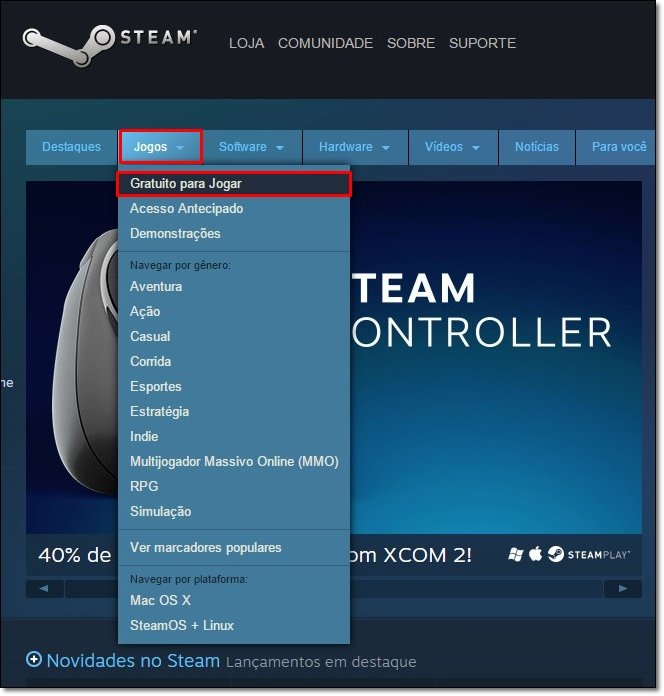 Saiba como baixar jogos grátis e completos para o PC no Steam