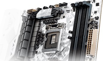 ASUS lança placa SABERTOOTH Z170S na cor branca com camuflagem e chip TUF