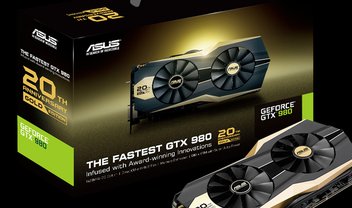 ASUS traz ao Brasil edição Gold comemorativa da GPU GTX 980 Ti