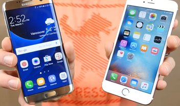 Quem vence um teste de queda: iPhone 6s Plus ou Galaxy S7 edge? Veja aqui