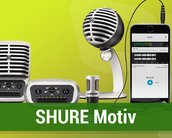 Review: conheça a linha Shure MOTIV de microfones digitais [vídeo]