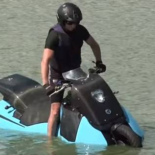 Imagem de Biski: a sua próxima moto anfíbia favorita