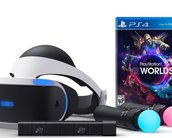 Pacote com PS VR, PS Camera e jogo em realidade virtual vai custar US$ 500