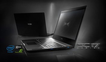 EVGA chega ao mercado de notebooks gamer com seu SC17