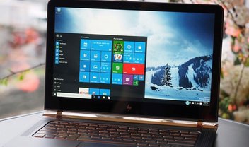 Notebook HP Spectre 13.3 é tão fino quanto uma pilha