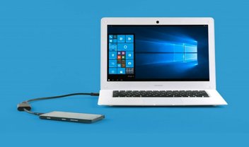 O notebook do futuro praticamente não tem hardware e já está à venda online