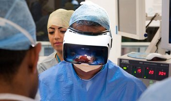 Cirurgia é transmitida em tempo real para gadgets de realidade virtual