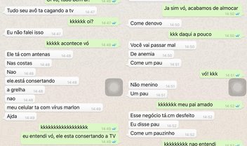 Vovó entra no WhatsApp, sofre com o autocorretor e viraliza na internet