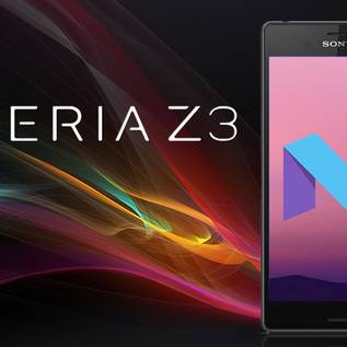 Imagem de Prévia do Android N para desenvolvedores está disponível para o Xperia Z3
