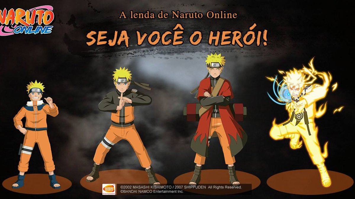 Jogo do Naruto Online MMORPG Site Oficial (Idéia): Escolha de