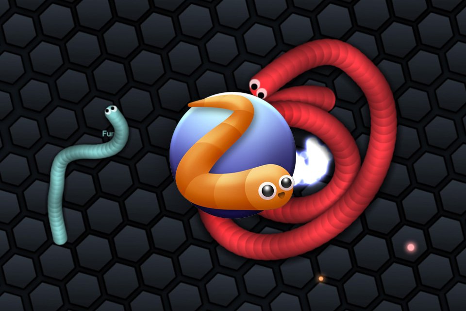 Slither.io - A NOVA MINHOCA DO JOGO ! ( Slither New Snake) 