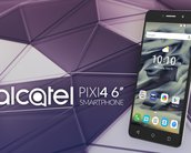 Surpreenda-se com o Alcatel Pixi 4, um smartphone com tela de 6 polegadas