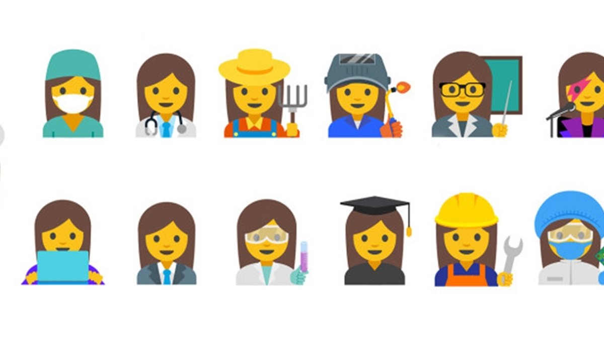 Google quer homenagear trabalhadoras do sexo feminino com novos emojis -  TecMundo