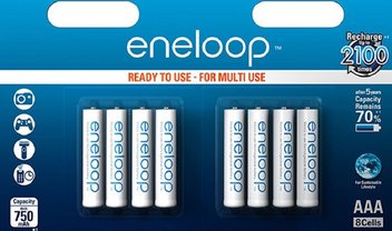 Eneloop quer revolucionar mercado de pilhas recarregáveis