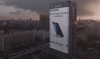 Os russos agora possuem o maior Samsung Galaxy S7 edge do mundo