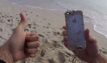 Homem usa iPhone como isca para pescar; e consegue [vídeo]