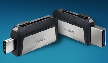 150 MB/s e USB-C: SanDisk revela o pendrive duplo mais rápido do mercado