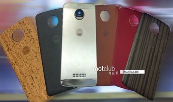 Fotos vazadas revelam as capas traseiras extras do Moto Z