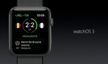 Apple anuncia WatchOS 3, a nova versão do SO do relógio Apple Watch