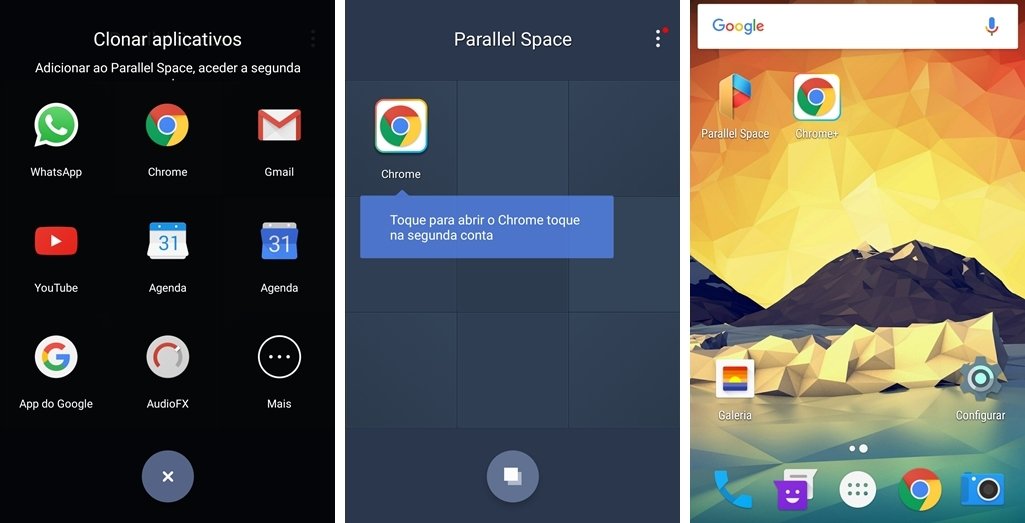 Como usar o Parallel Space e alternar contas de jogos do Android