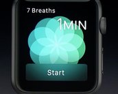 Apple Watch: respire fundo com o novo app 'Breathe'