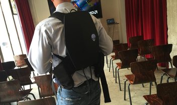 'PC de Mochila' adaptado para jogos em RV é apresentado pela Alienware 