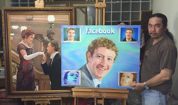 Existe um universo de pessoas que adoram desenhar o Mark Zuckerberg