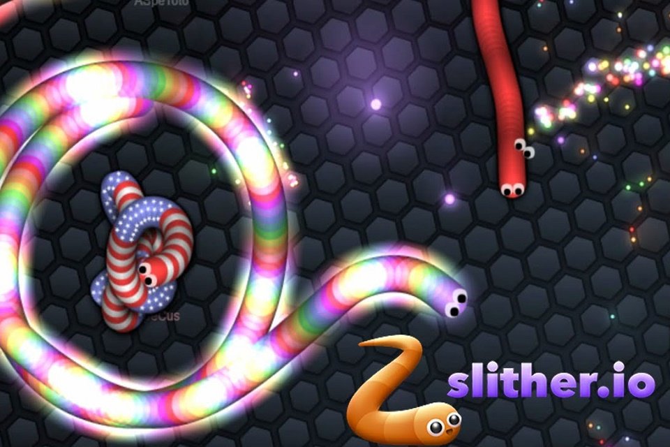 Jogue Slither. Io gratuitamente sem downloads