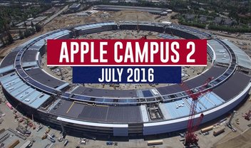 Que tal dar uma 'voltinha em 4K' nas obras do novo campus da Apple? [vídeo]