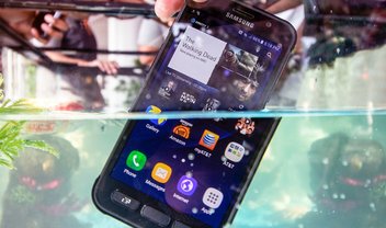 Errouuu! Samsung Galaxy S7 Active apresenta defeitos após teste com água