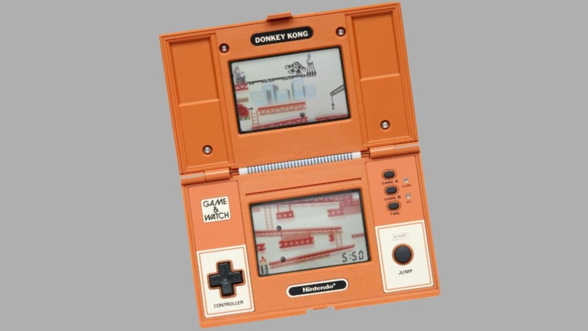 Antigo Mini Game & Watch Nintendo do Mickey & Donald de