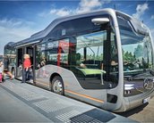 Ônibus semiautônomo da Mercedes-Benz pode ser futuro do transporte público