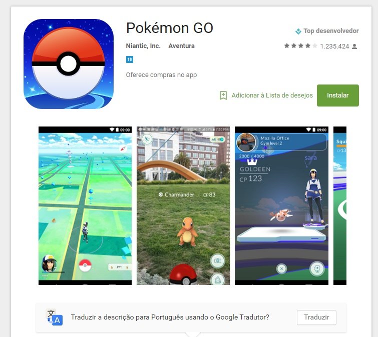 As vantagens e desvantagens de cada tipo em Pokémon GO