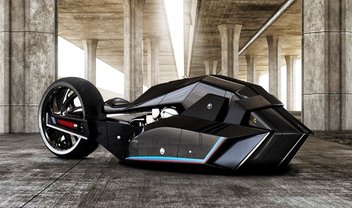 Roda oculta e rebaixada: seria este o conceito de moto futurista da BMW?