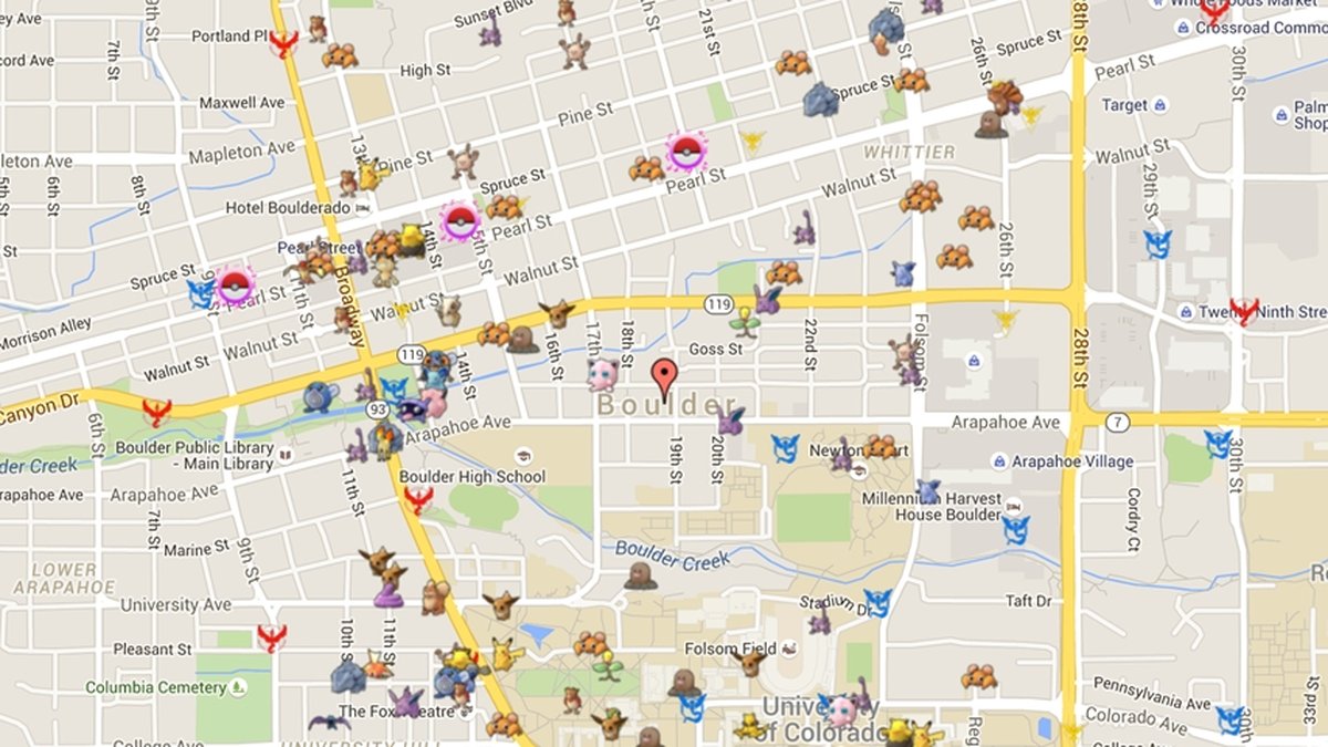 Já há um mapa que te ajuda a apanhar os Pokémons mais fortes