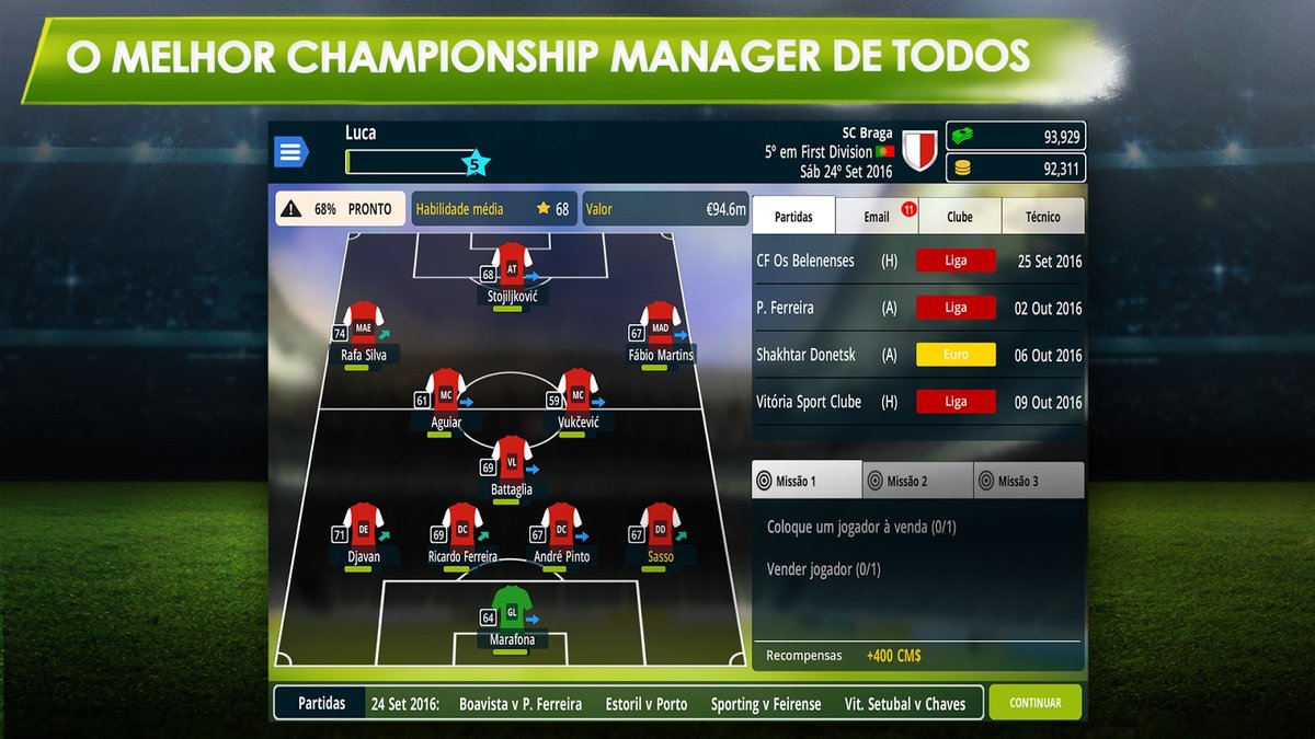 Download do APK de Championship Manager 17 para Android