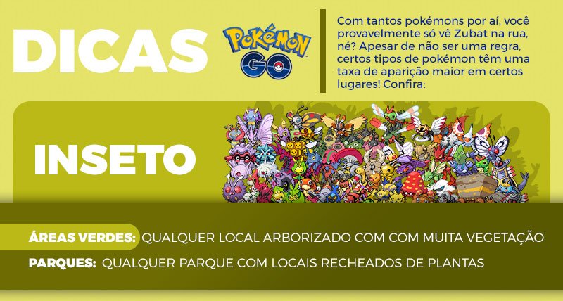 Onde encontrar cada tipo de pokémon em Pokémon Go - O Pipoco