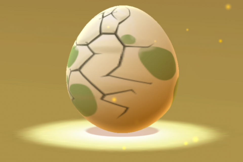 Pokémon Go - Tabela com os resultados de cada tipo de Ovo
