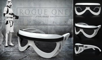 Rogue One terá óculos 3D colecionáveis com visual de Stormtrooper