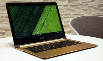 Menos que 1 centímetro: Acer anuncia o Swift 7, notebook mais fino do mundo