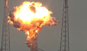 Assista ao momento exato da explosão do foguete Falcon 9