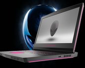 Notebook da Alienware com GTX 1080 liga apenas com o olhar