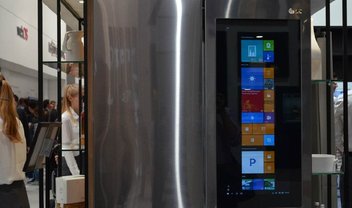 Sabe onde a LG enfiou o Windows 10? Em uma geladeira